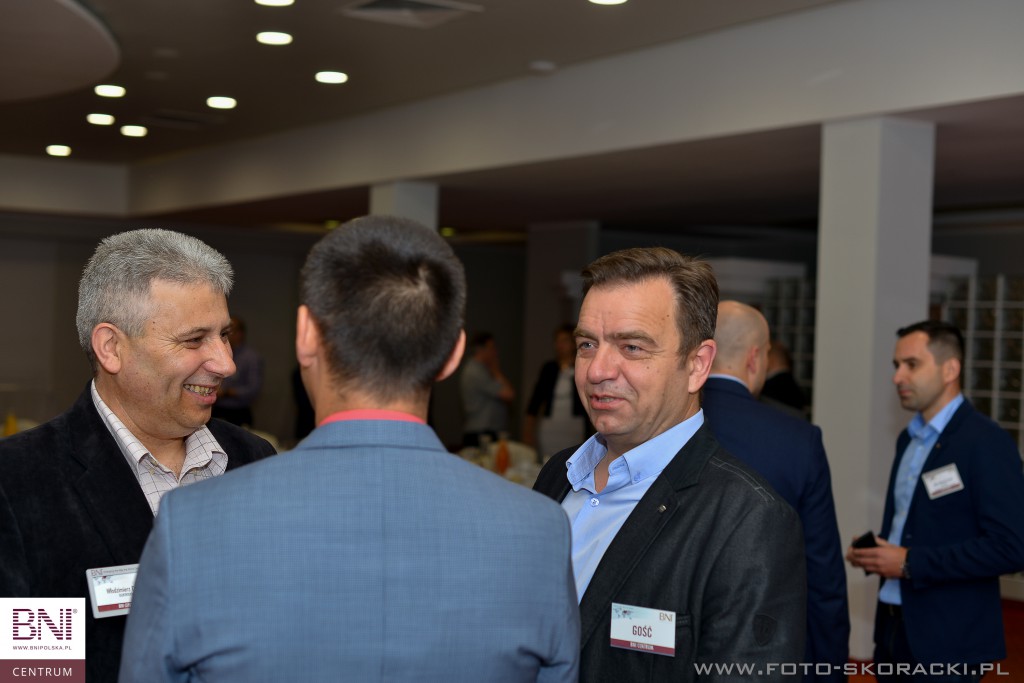 Uroczystość w BNI CENTRUM
