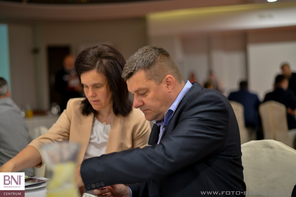 Uroczystość w BNI CENTRUM