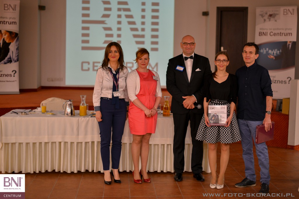 Uroczystość w BNI CENTRUM