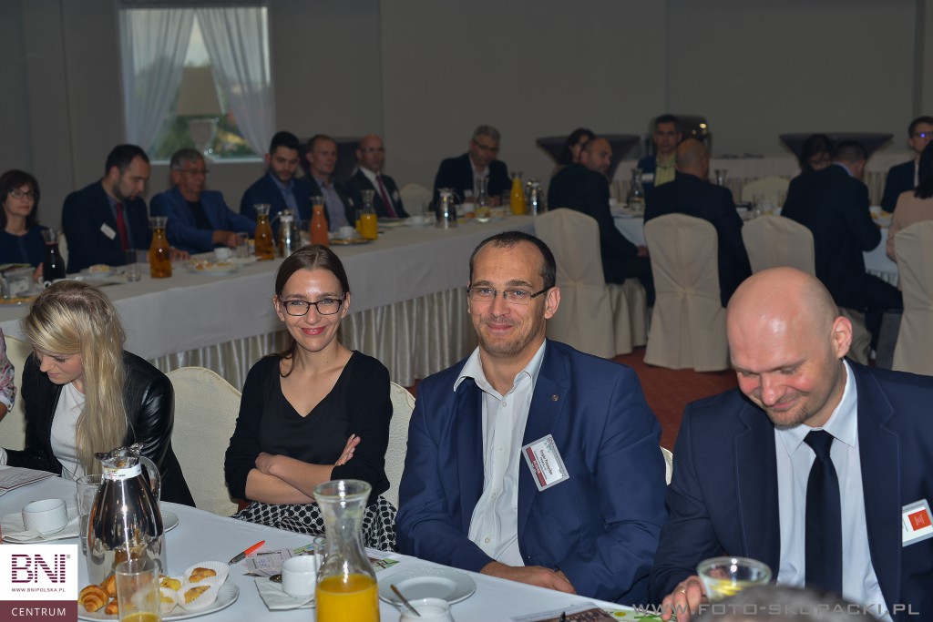 Uroczystość w BNI CENTRUM