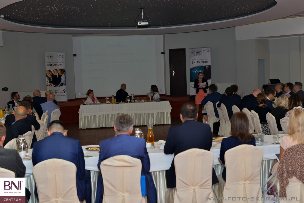 Uroczystość w BNI CENTRUM