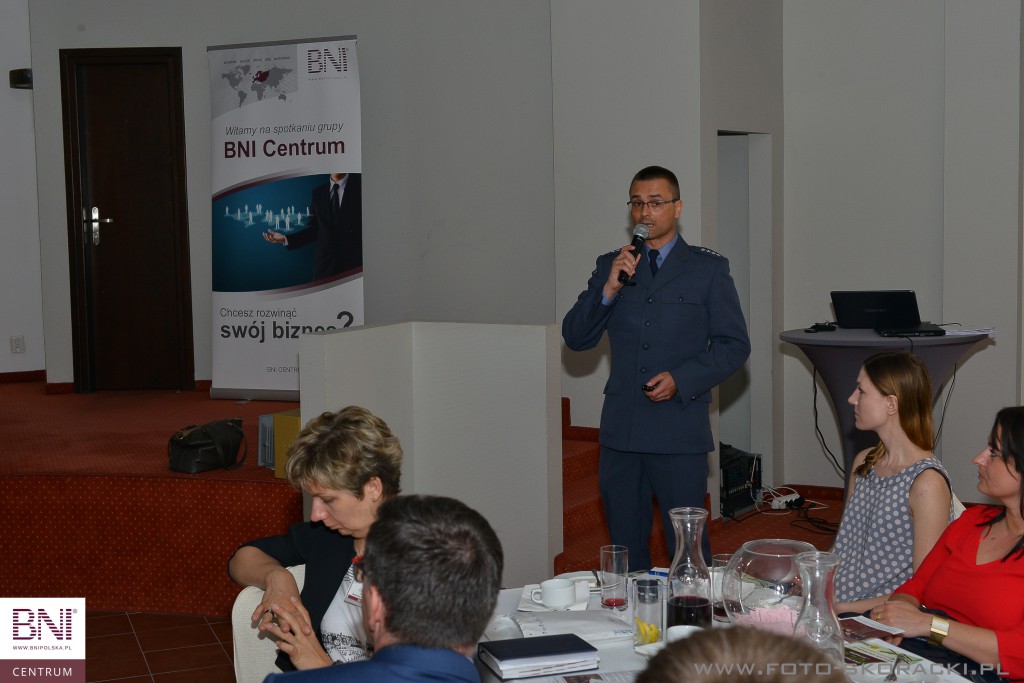 Uroczystość w BNI CENTRUM