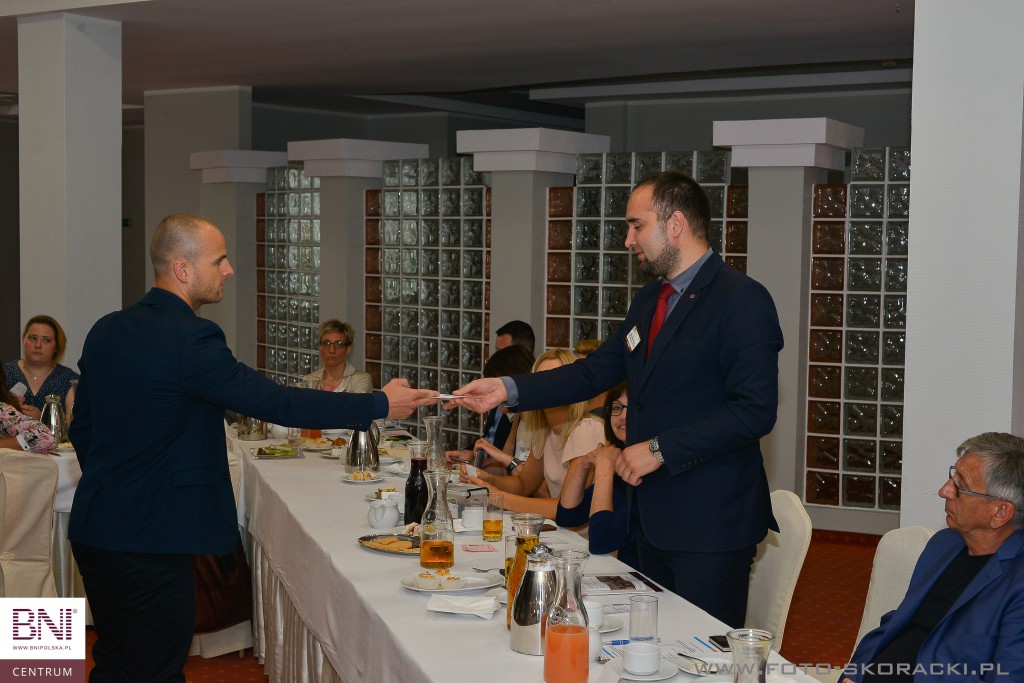 Uroczystość w BNI CENTRUM