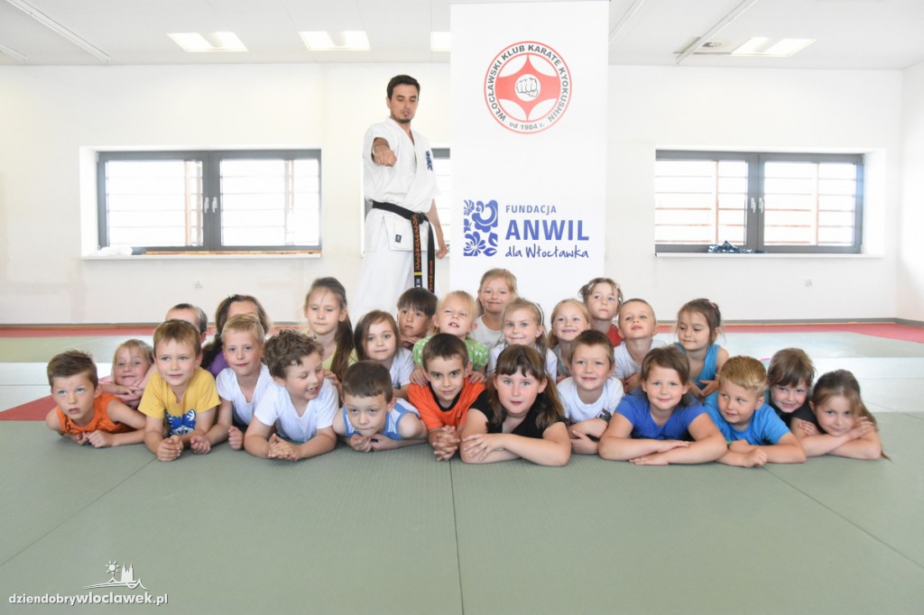 Zajęcia karate na Przystani przy Piwnej