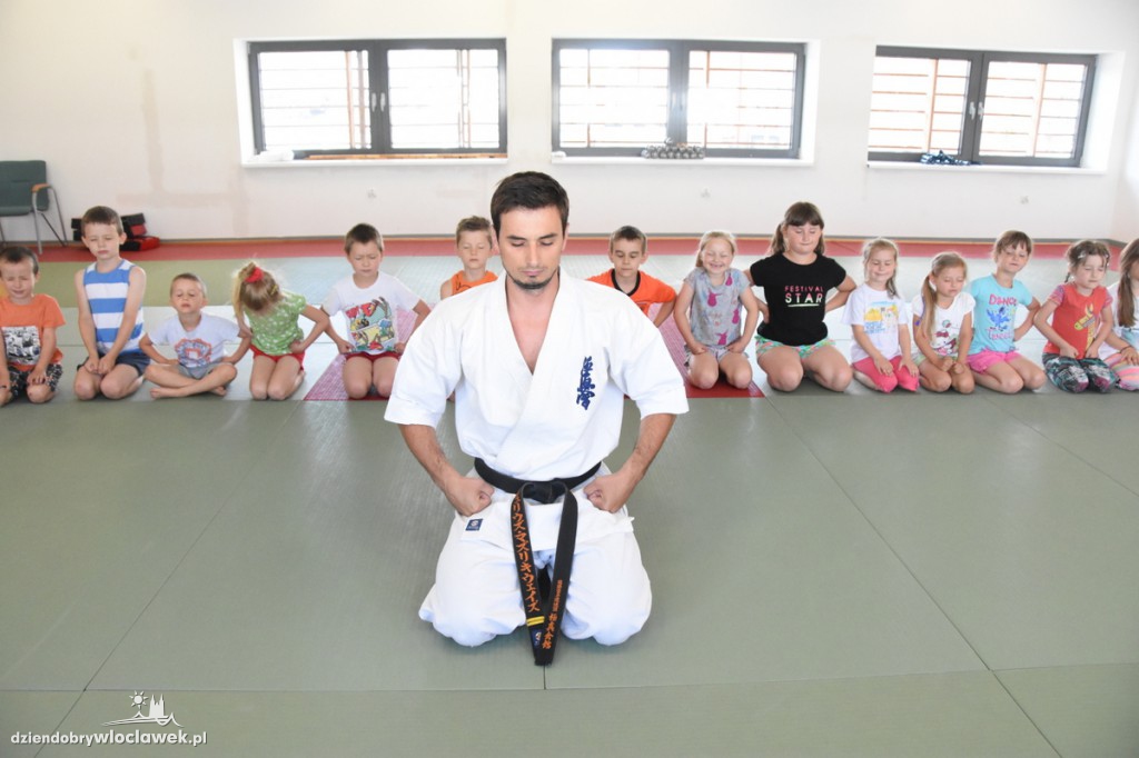 Zajęcia karate na Przystani przy Piwnej