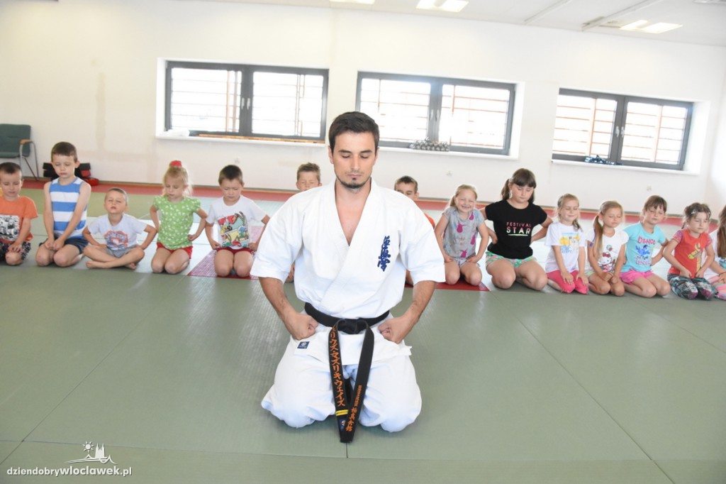 Zajęcia karate na Przystani przy Piwnej