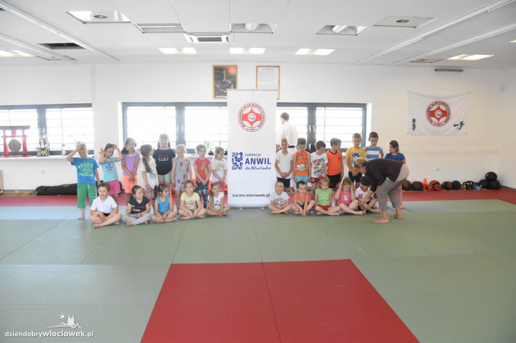 Zajęcia karate na Przystani przy Piwnej