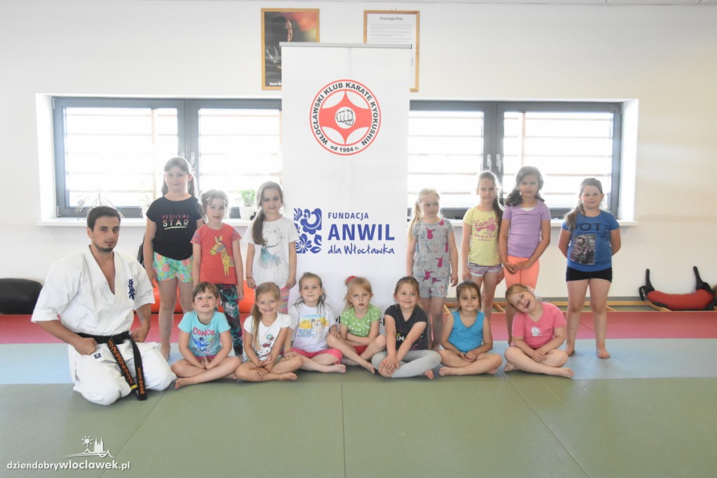 Zajęcia karate na Przystani przy Piwnej