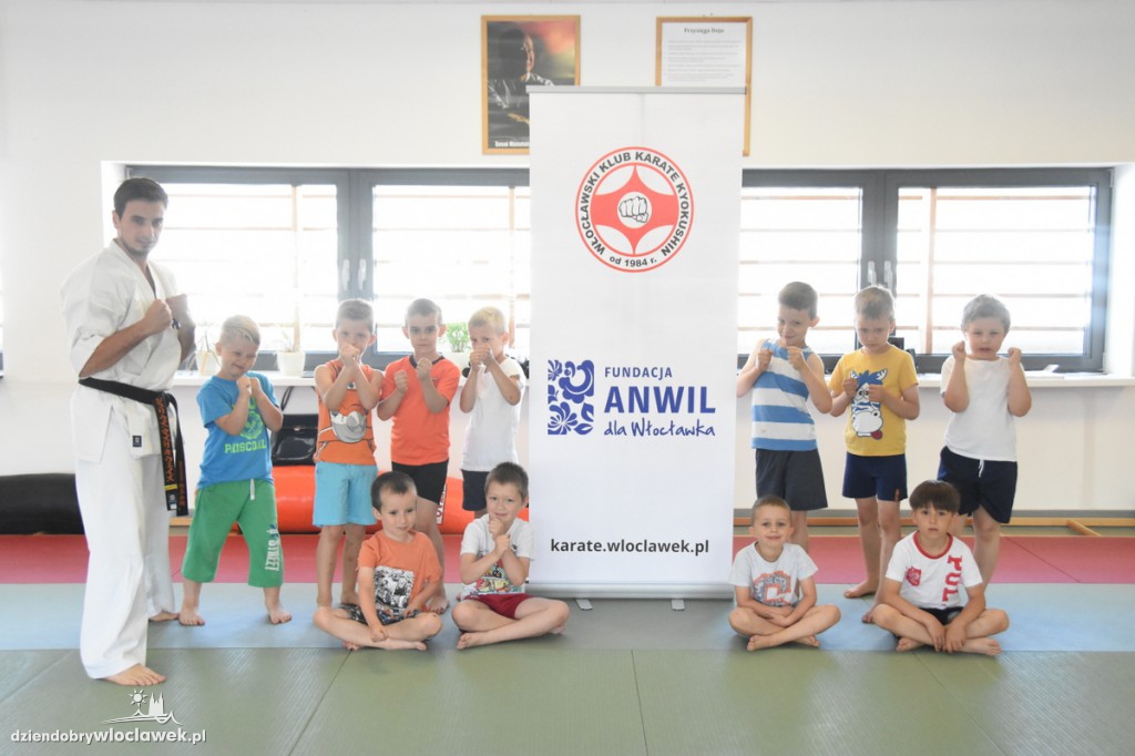 Zajęcia karate na Przystani przy Piwnej