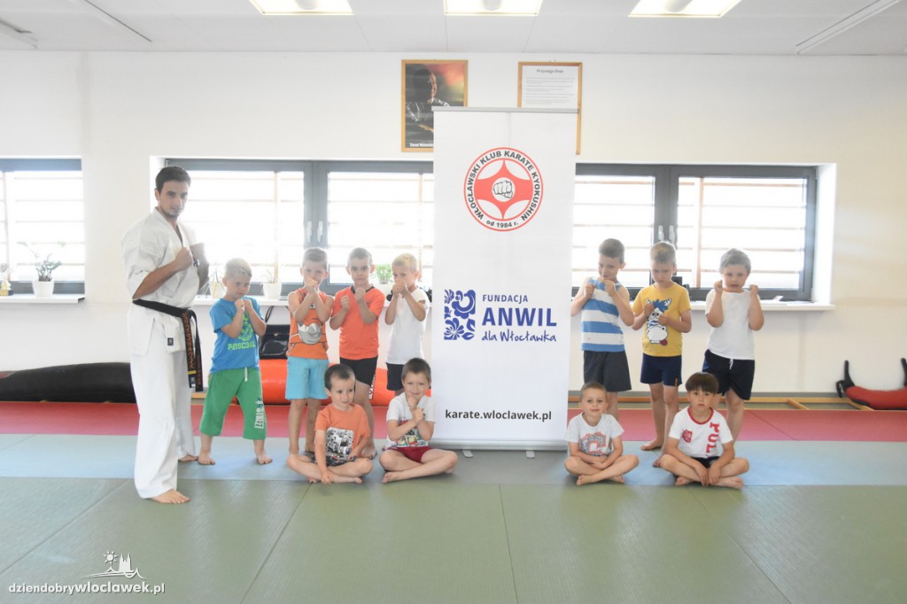 Zajęcia karate na Przystani przy Piwnej