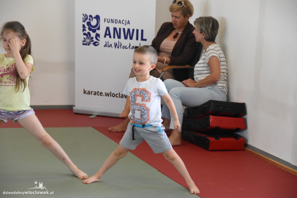 Zajęcia karate na Przystani przy Piwnej