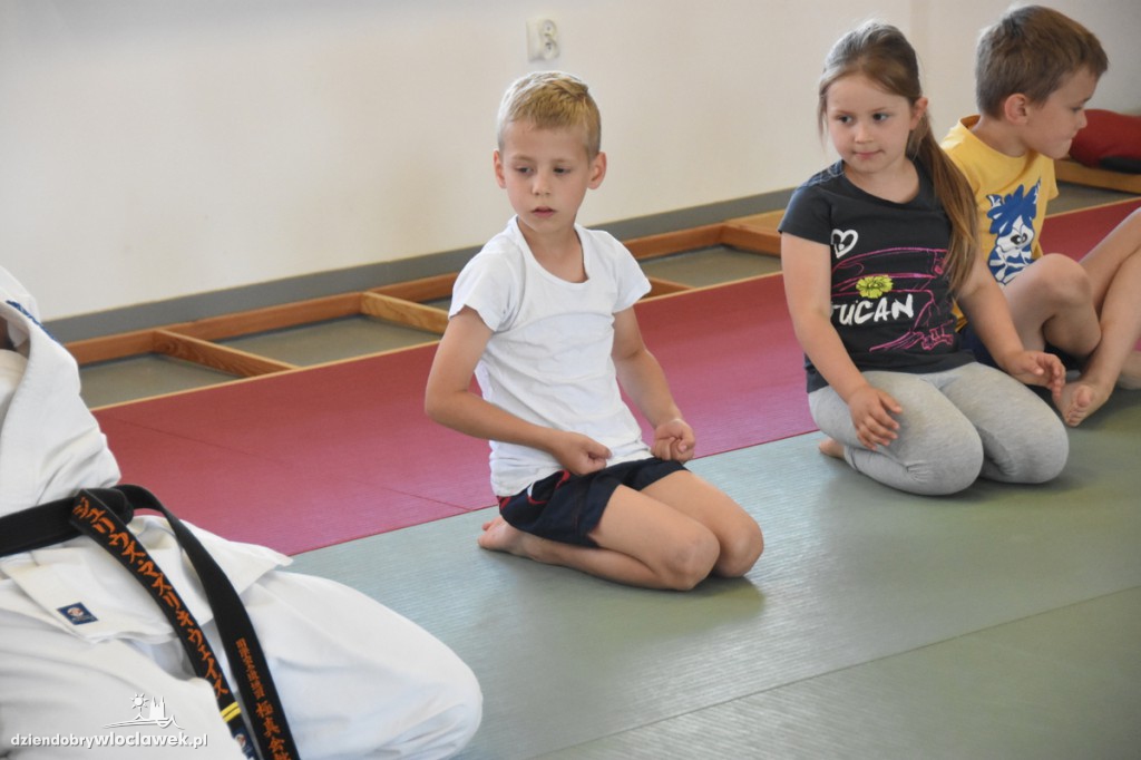 Zajęcia karate na Przystani przy Piwnej