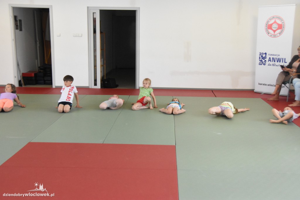 Zajęcia karate na Przystani przy Piwnej