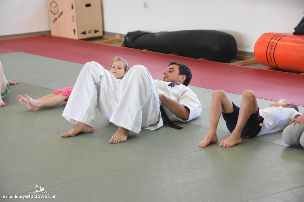 Zajęcia karate na Przystani przy Piwnej