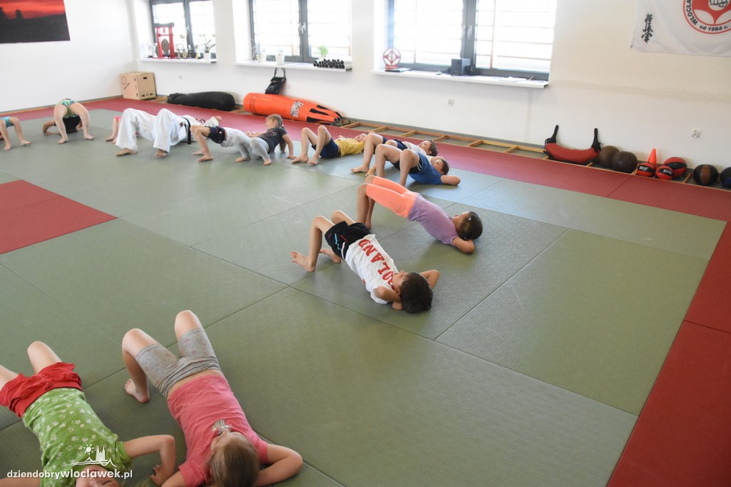 Zajęcia karate na Przystani przy Piwnej