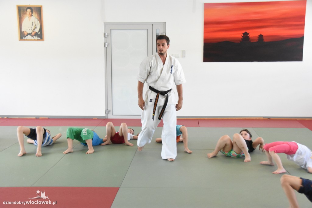 Zajęcia karate na Przystani przy Piwnej
