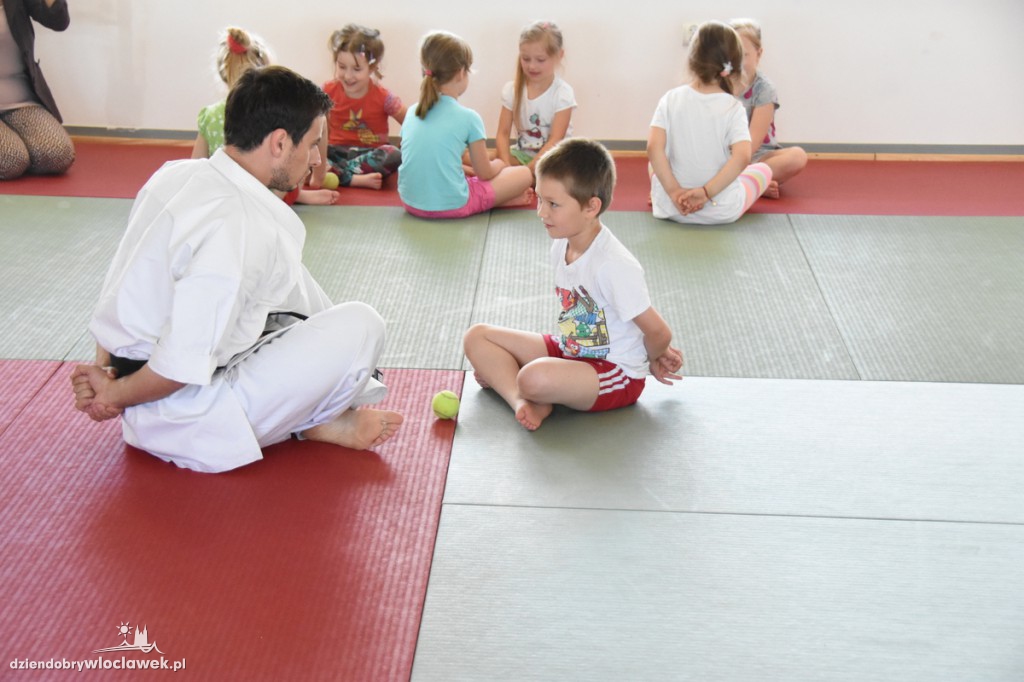 Zajęcia karate na Przystani przy Piwnej