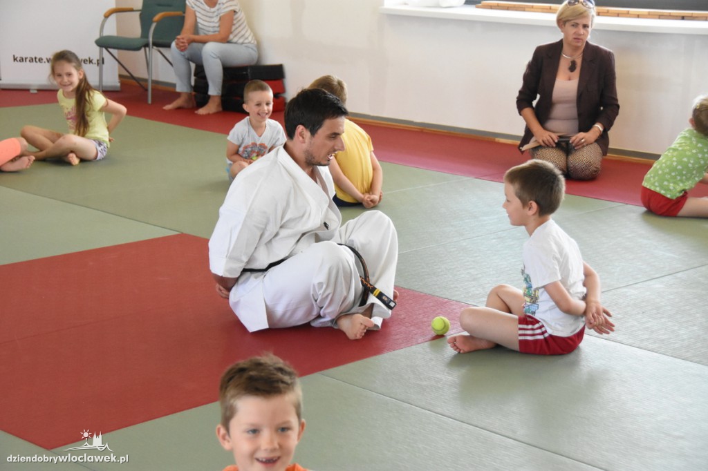 Zajęcia karate na Przystani przy Piwnej