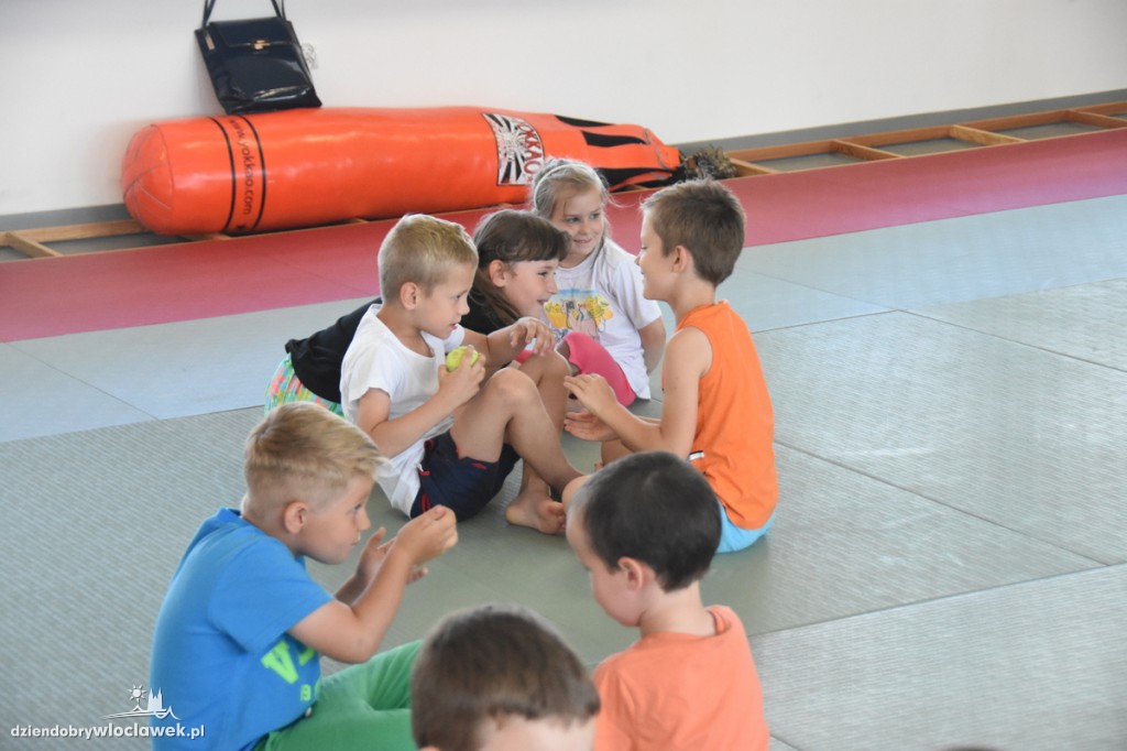 Zajęcia karate na Przystani przy Piwnej
