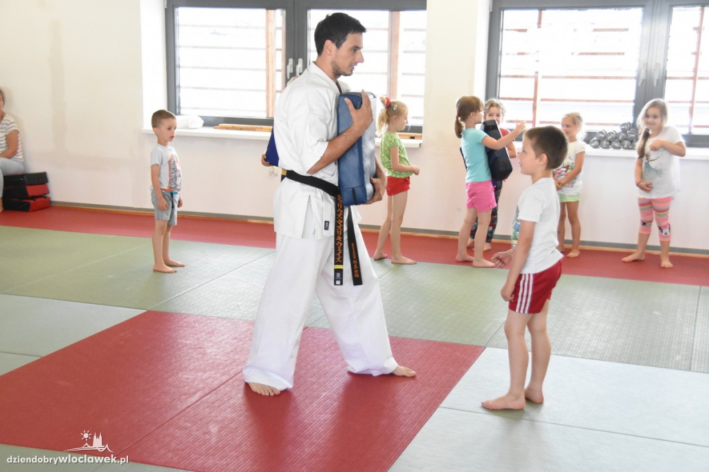 Zajęcia karate na Przystani przy Piwnej