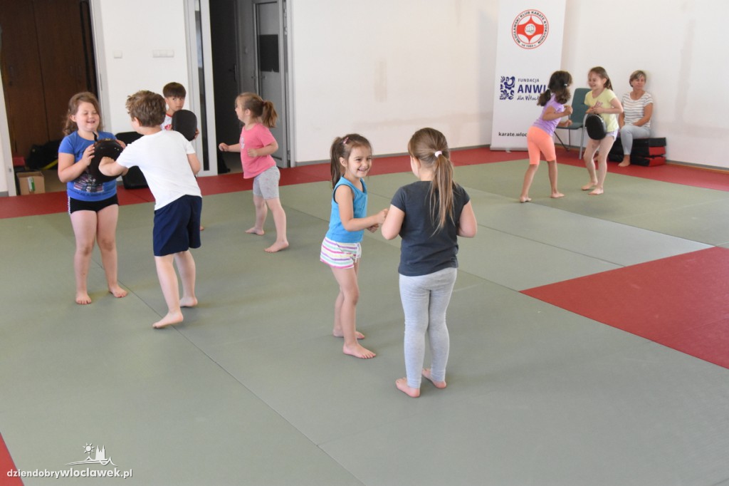 Zajęcia karate na Przystani przy Piwnej