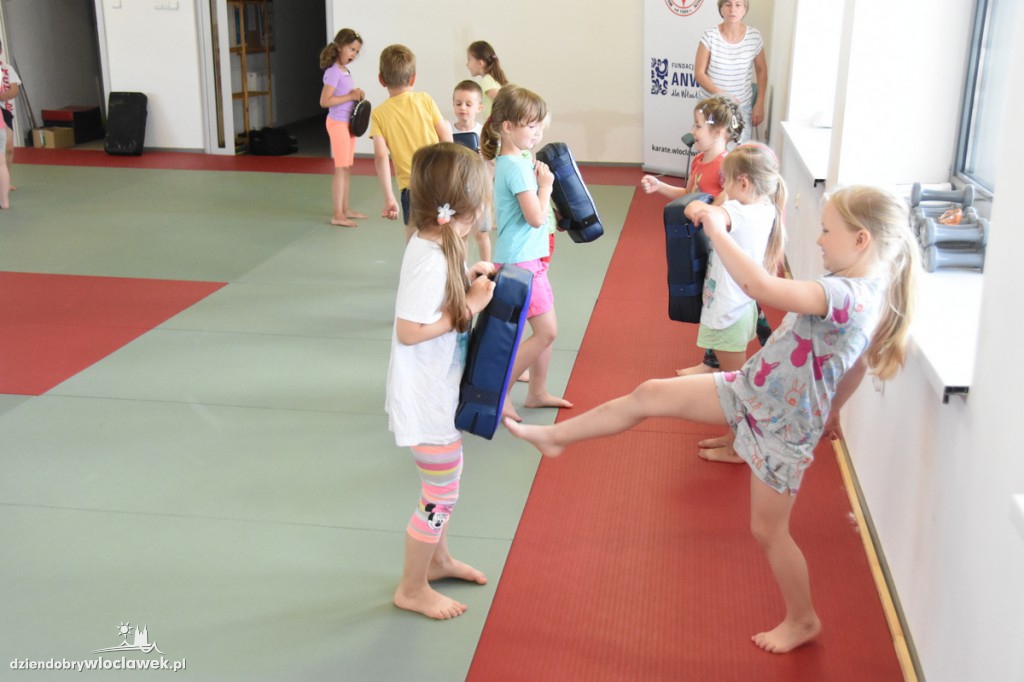 Zajęcia karate na Przystani przy Piwnej