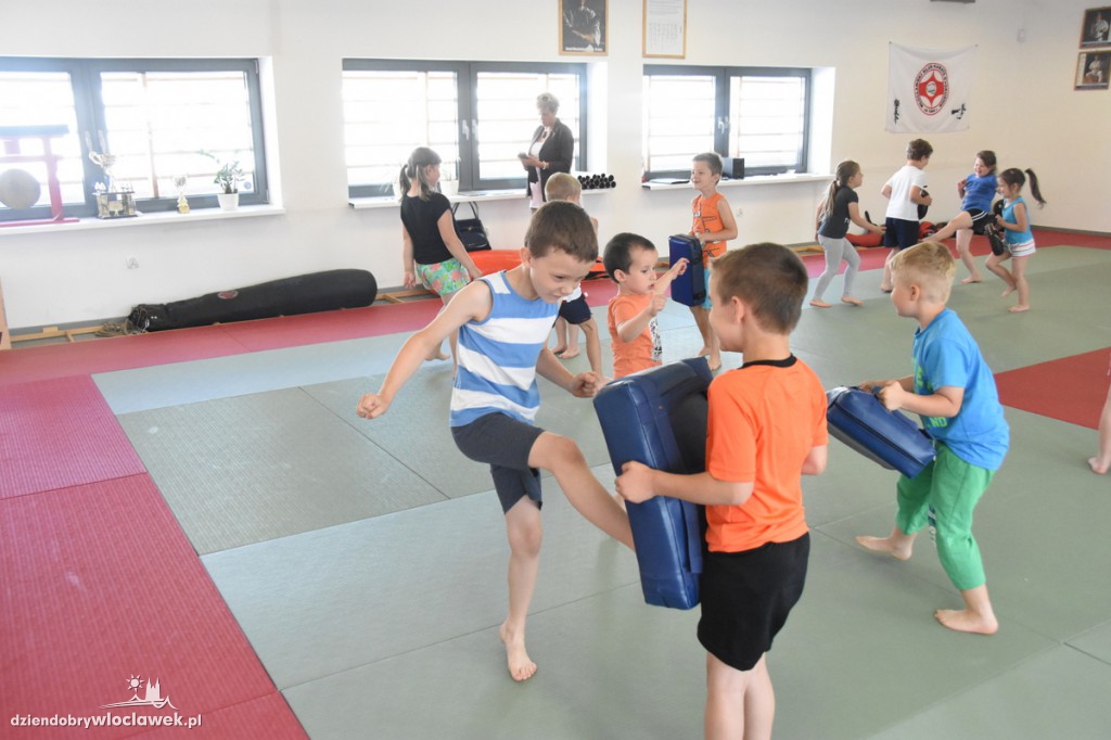 Zajęcia karate na Przystani przy Piwnej