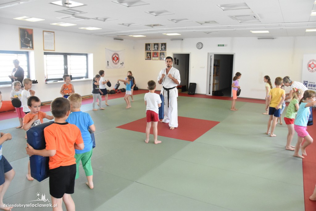 Zajęcia karate na Przystani przy Piwnej