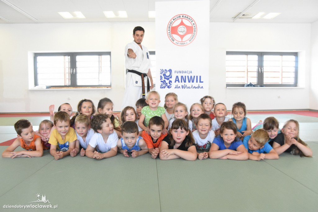 Zajęcia karate na Przystani przy Piwnej