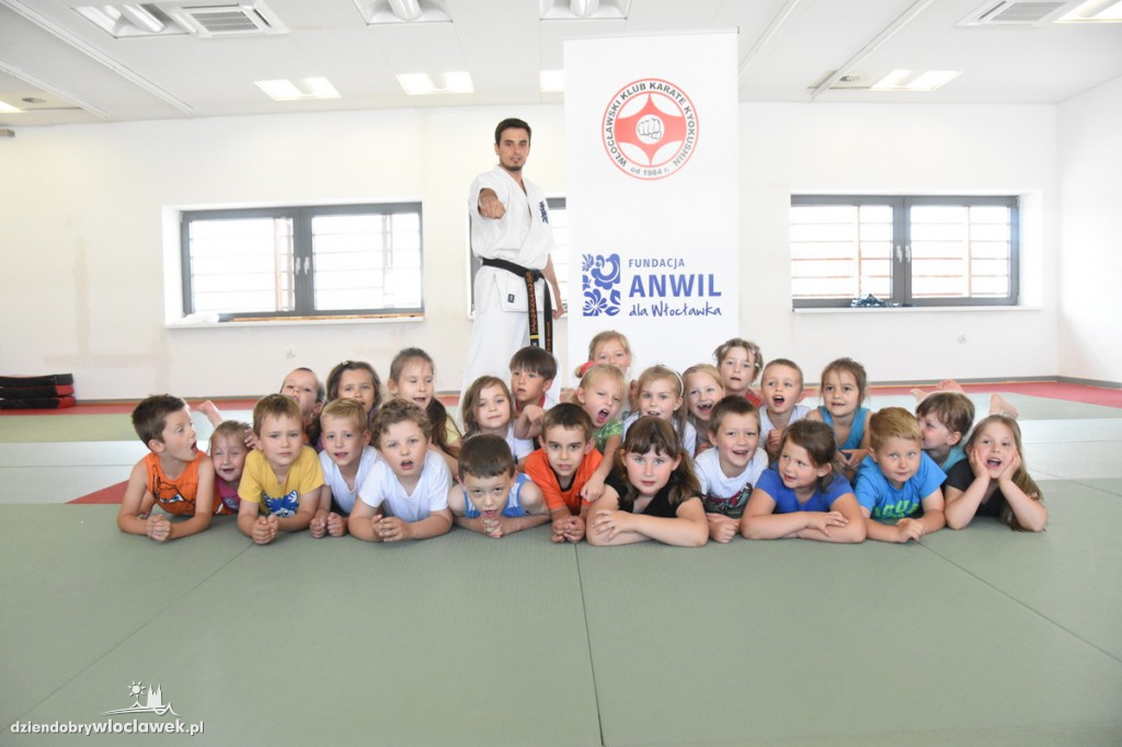Zajęcia karate na Przystani przy Piwnej