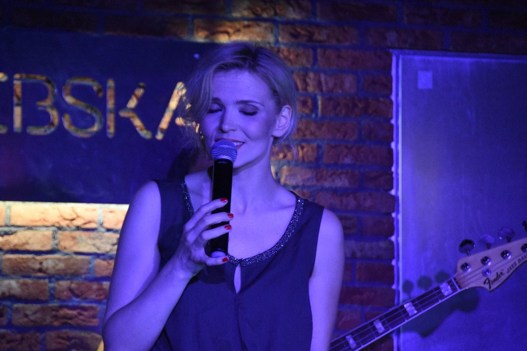 Próba przed koncertem Joanny Kondrat