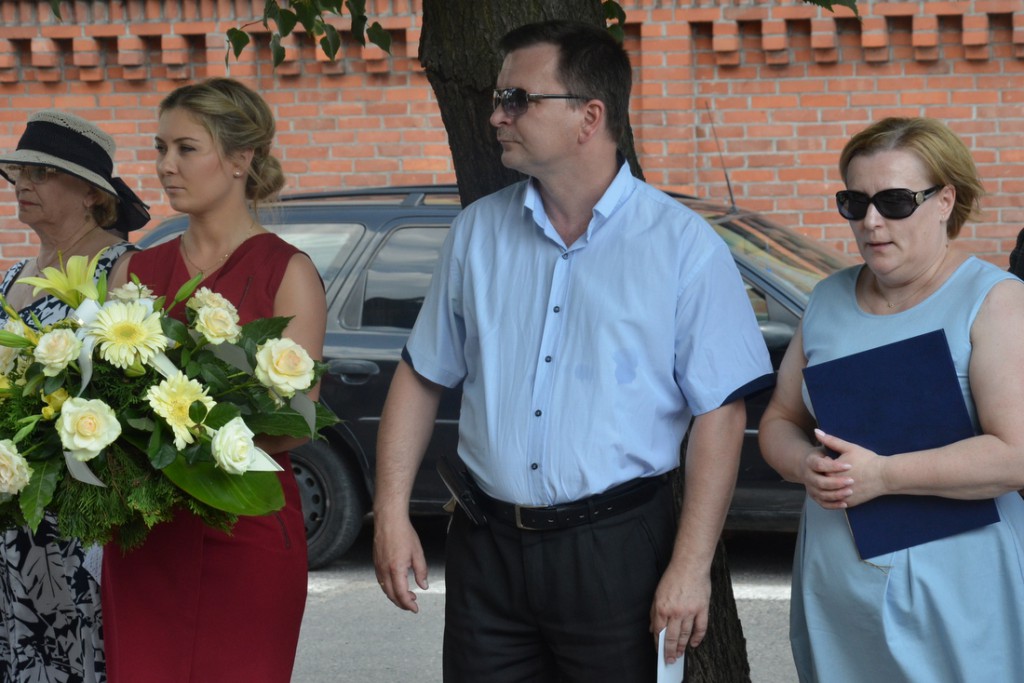 Osłonięcie obelisku przy Wojska Polskiego