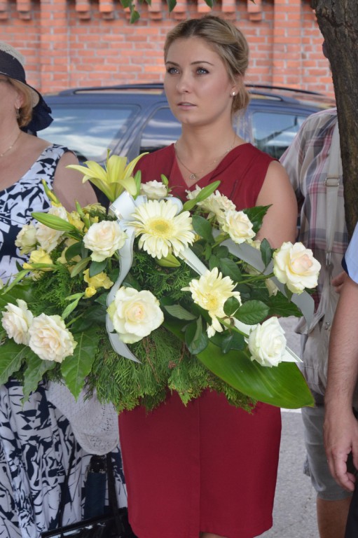 Osłonięcie obelisku przy Wojska Polskiego