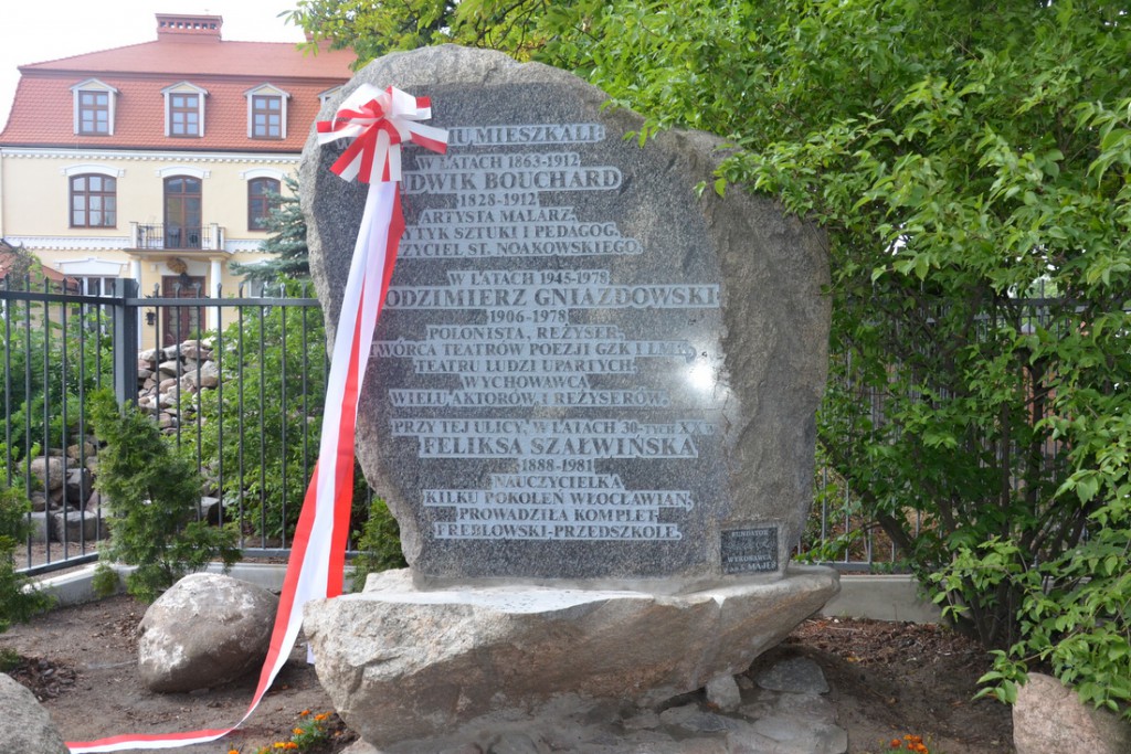 Osłonięcie obelisku przy Wojska Polskiego