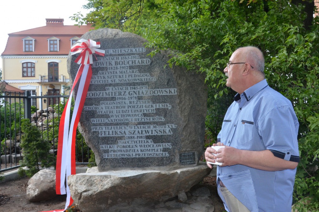 Osłonięcie obelisku przy Wojska Polskiego