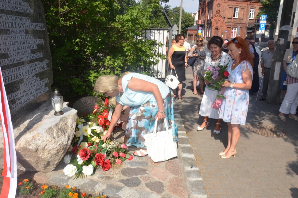 Osłonięcie obelisku przy Wojska Polskiego