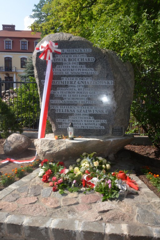 Osłonięcie obelisku przy Wojska Polskiego