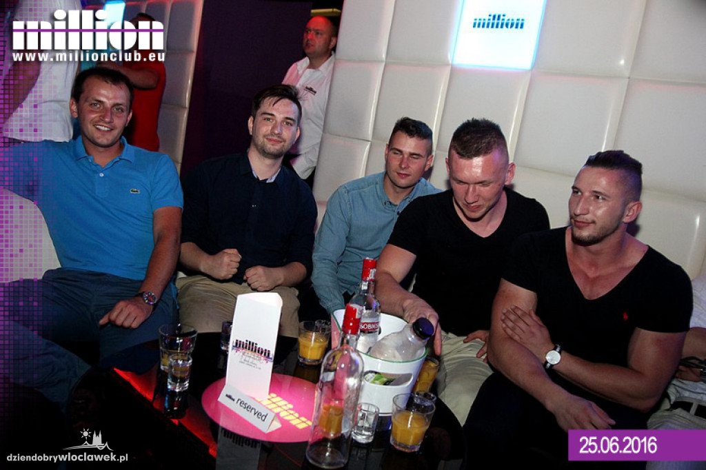 Sobota 25.06 Million Club