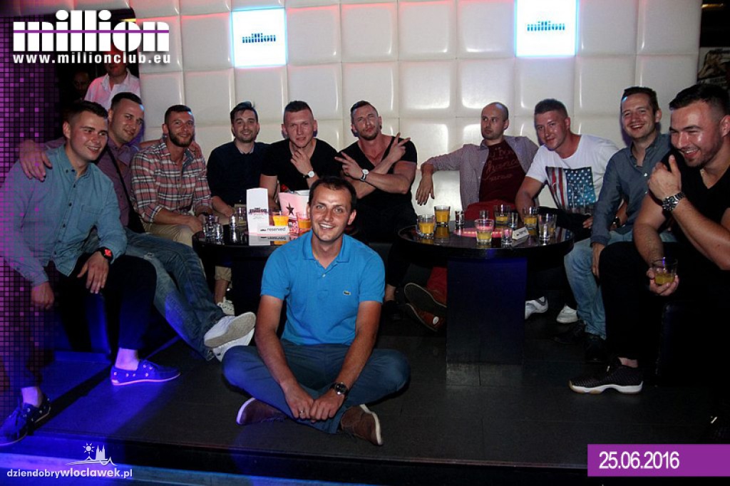 Sobota 25.06 Million Club