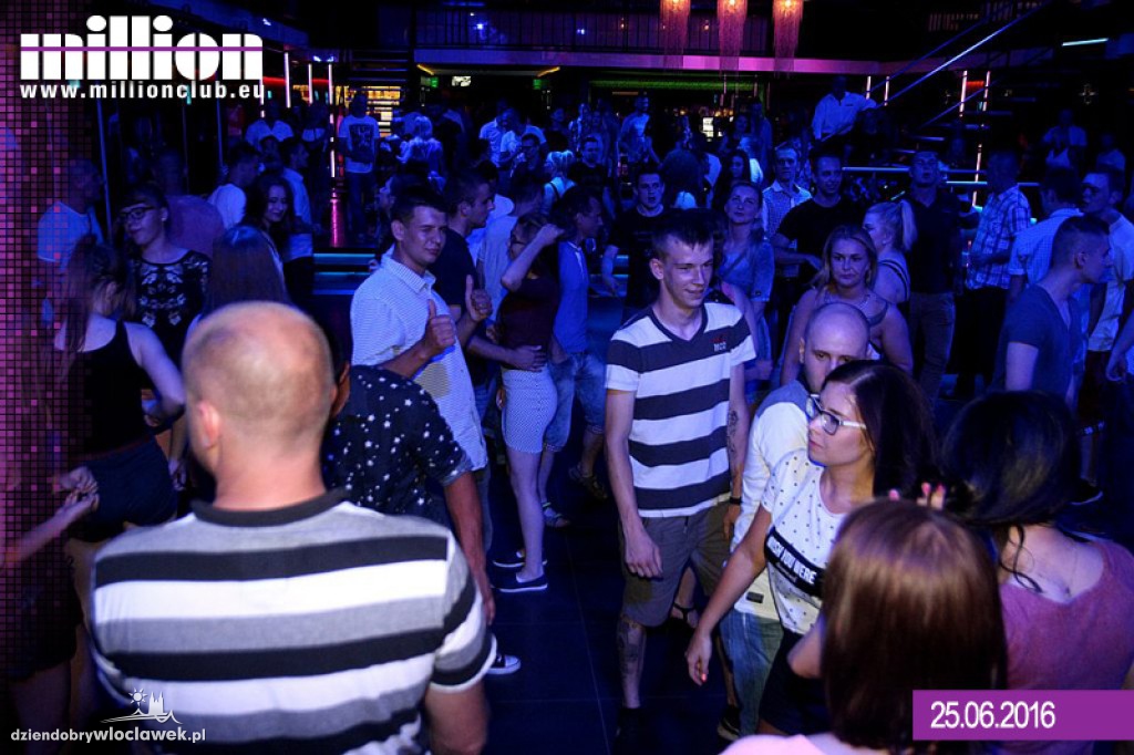 Sobota 25.06 Million Club
