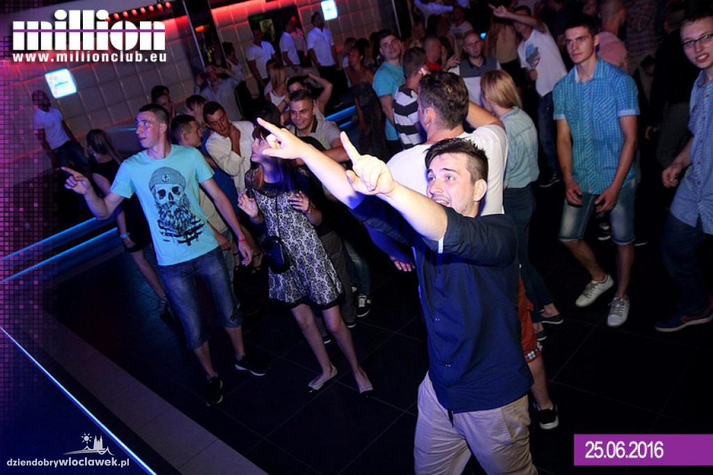 Sobota 25.06 Million Club