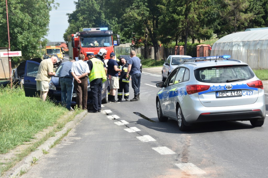 Kraksa 3 aut w Bogucinie