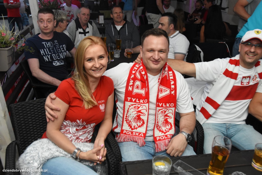 Kibice podczas meczu Polska - Portugalia