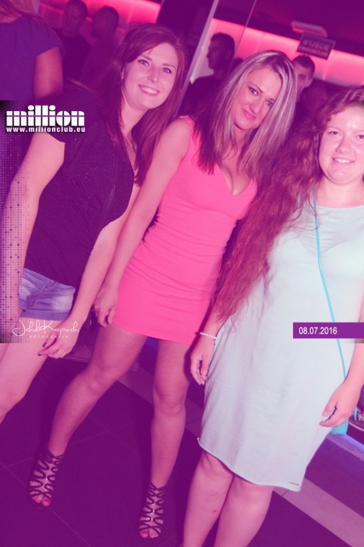 Piątek 08.07 Million Club