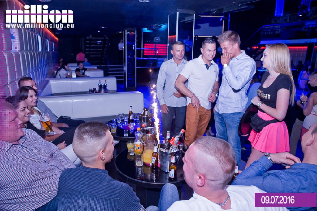 Sobota 09.07 Million Club