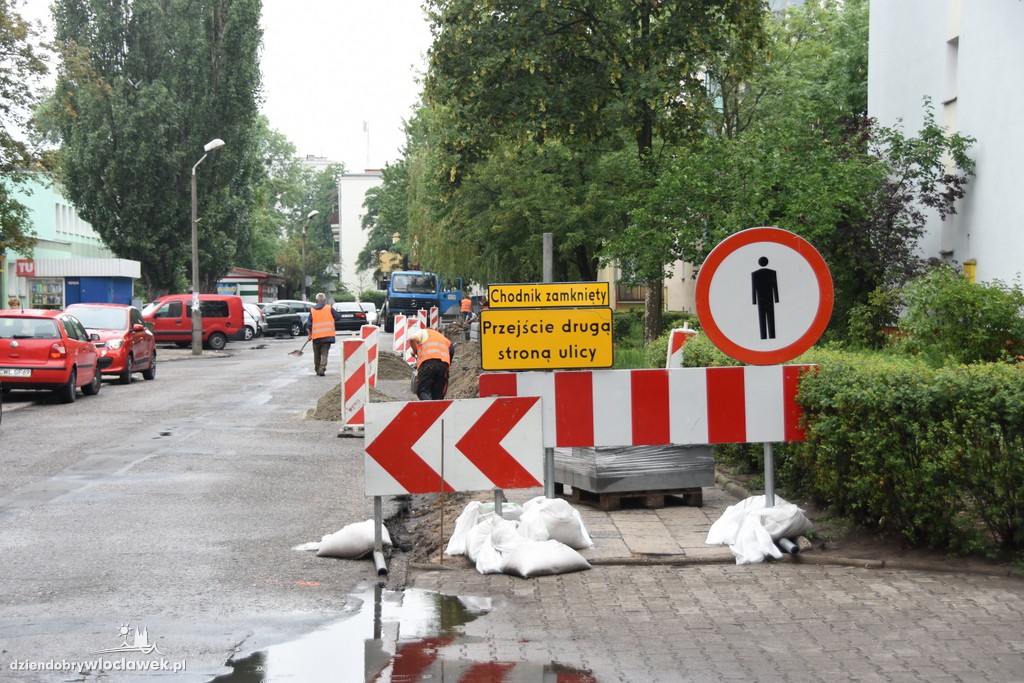 Remont ulicy Olszowej