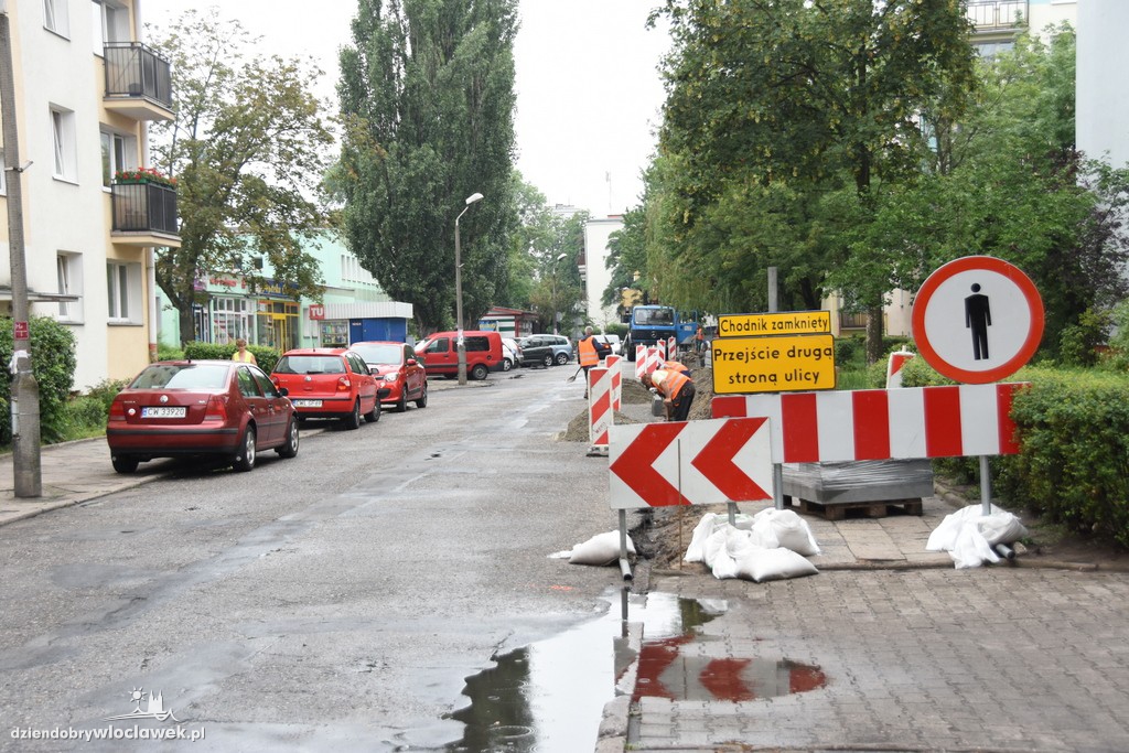 Remont ulicy Olszowej
