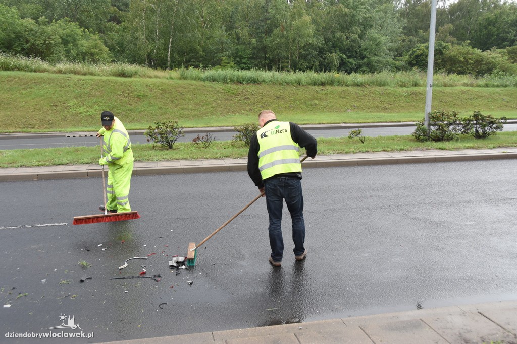 Kolizja na alei Królowej Jadwigi