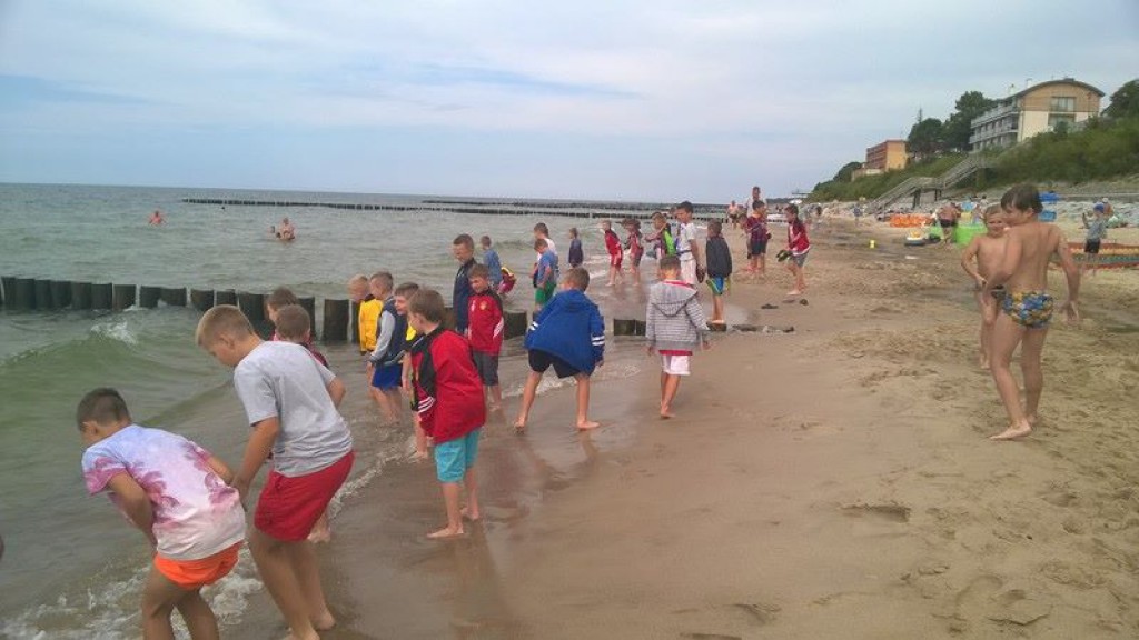 Piłkarze Młodej Włocławianki na obozie
