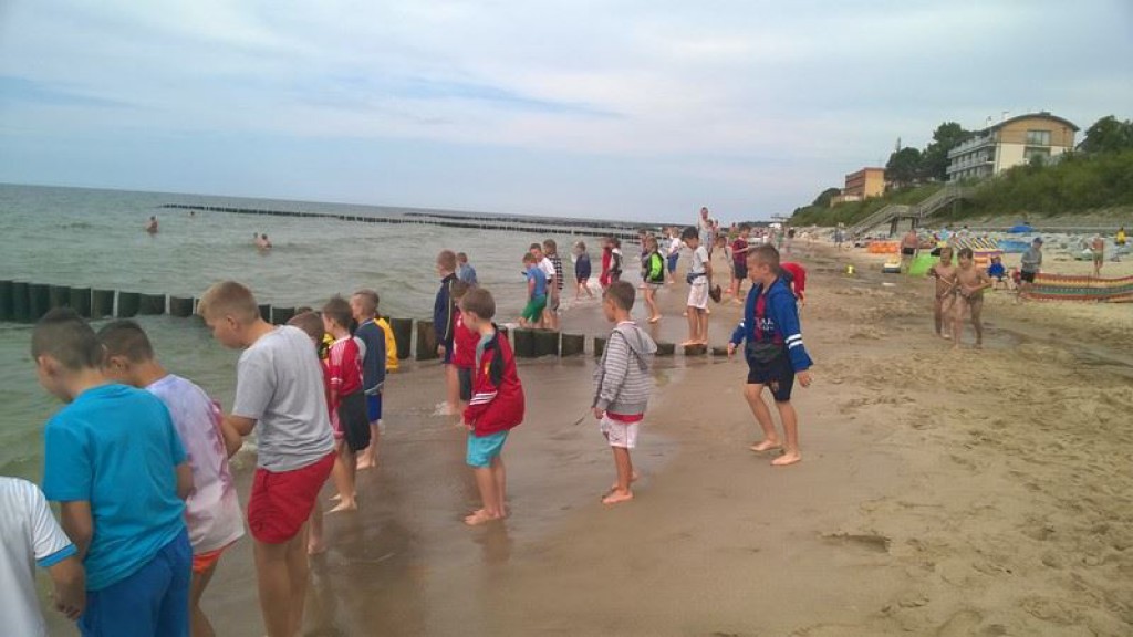 Piłkarze Młodej Włocławianki na obozie